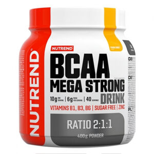 Nutrend BCAA mega strong drink (2:1:1) 400g pomeranč expirace
